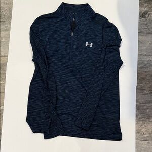 Under Armour Navy Blue Quarter-Zip pullover